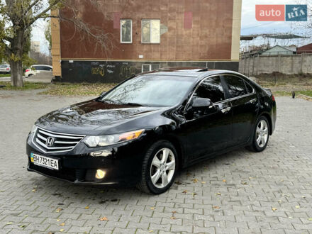 Черный Хонда Аккорд, объемом двигателя 2.35 л и пробегом 184 тыс. км за 9800 $, фото 1 на Automoto.ua