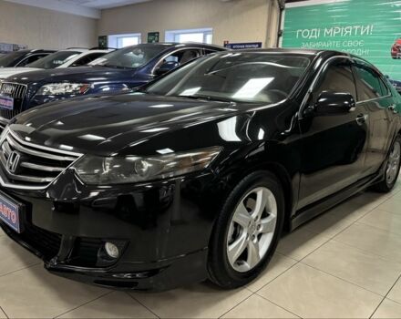 Черный Хонда Аккорд, объемом двигателя 2.4 л и пробегом 187 тыс. км за 9500 $, фото 1 на Automoto.ua