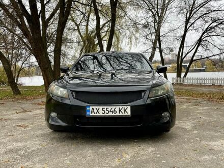 Черный Хонда Аккорд, объемом двигателя 3.5 л и пробегом 285 тыс. км за 8600 $, фото 1 на Automoto.ua