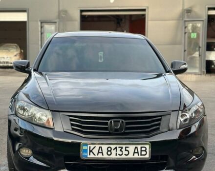 Черный Хонда Аккорд, объемом двигателя 2.4 л и пробегом 220 тыс. км за 5850 $, фото 1 на Automoto.ua