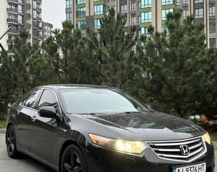 Черный Хонда Аккорд, объемом двигателя 2.4 л и пробегом 247 тыс. км за 8990 $, фото 1 на Automoto.ua