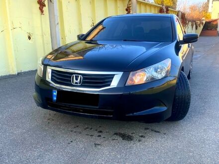 Черный Хонда Аккорд, объемом двигателя 2.4 л и пробегом 215 тыс. км за 6200 $, фото 1 на Automoto.ua