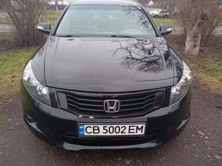Черный Хонда Аккорд, объемом двигателя 2.4 л и пробегом 175 тыс. км за 7300 $, фото 1 на Automoto.ua