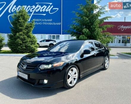Черный Хонда Аккорд, объемом двигателя 2.4 л и пробегом 315 тыс. км за 7800 $, фото 1 на Automoto.ua