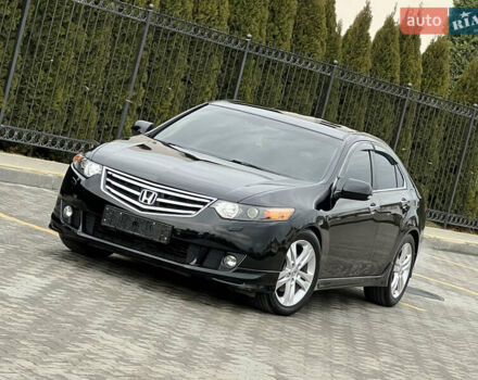 Черный Хонда Аккорд, объемом двигателя 2.4 л и пробегом 173 тыс. км за 9700 $, фото 1 на Automoto.ua