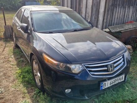 Черный Хонда Аккорд, объемом двигателя 2.4 л и пробегом 150 тыс. км за 6757 $, фото 1 на Automoto.ua