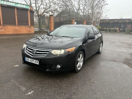 Черный Хонда Аккорд, объемом двигателя 2.4 л и пробегом 256 тыс. км за 9200 $, фото 1 на Automoto.ua