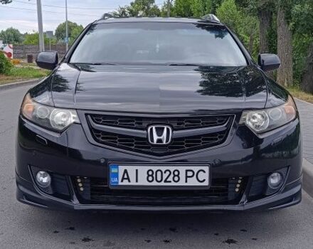 Черный Хонда Аккорд, объемом двигателя 2 л и пробегом 340 тыс. км за 8000 $, фото 1 на Automoto.ua