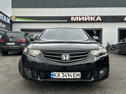 Черный Хонда Аккорд, объемом двигателя 2.4 л и пробегом 272 тыс. км за 9700 $, фото 1 на Automoto.ua