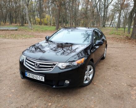Черный Хонда Аккорд, объемом двигателя 2 л и пробегом 160 тыс. км за 9000 $, фото 1 на Automoto.ua