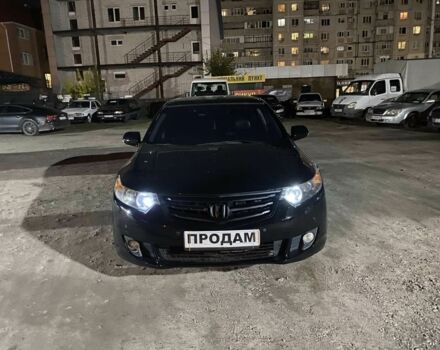 Черный Хонда Аккорд, объемом двигателя 2 л и пробегом 200 тыс. км за 7500 $, фото 1 на Automoto.ua