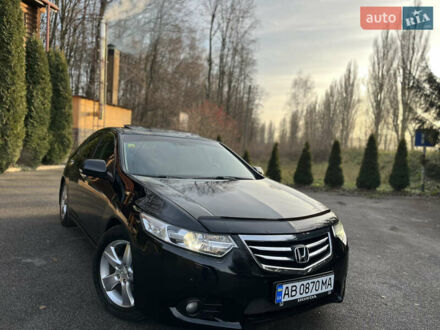 Черный Хонда Аккорд, объемом двигателя 2 л и пробегом 137 тыс. км за 11750 $, фото 1 на Automoto.ua