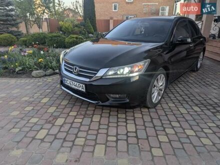 Черный Хонда Аккорд, объемом двигателя 2.4 л и пробегом 185 тыс. км за 12000 $, фото 1 на Automoto.ua