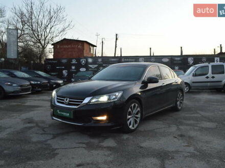 Черный Хонда Аккорд, объемом двигателя 2.4 л и пробегом 77 тыс. км за 13500 $, фото 1 на Automoto.ua