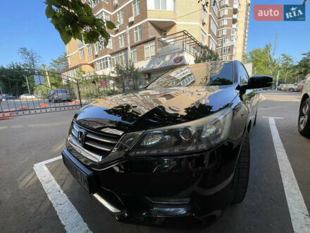Черный Хонда Аккорд, объемом двигателя 2.36 л и пробегом 149 тыс. км за 14000 $, фото 1 на Automoto.ua