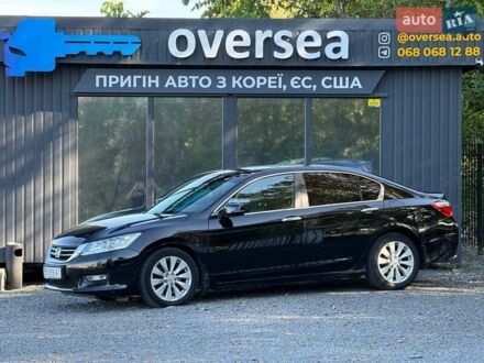 Чорний Хонда Аккорд, об'ємом двигуна 2.4 л та пробігом 319 тис. км за 12900 $, фото 1 на Automoto.ua