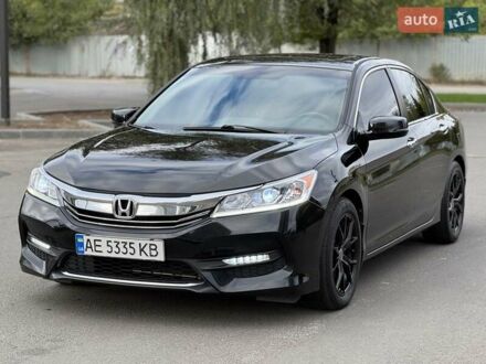 Черный Хонда Аккорд, объемом двигателя 2.35 л и пробегом 221 тыс. км за 13700 $, фото 1 на Automoto.ua