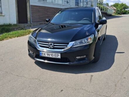 Чорний Хонда Аккорд, об'ємом двигуна 2.4 л та пробігом 216 тис. км за 11000 $, фото 1 на Automoto.ua
