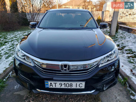Хонда Аккорд 2017 у Долине на Automoto.ua Чорний Хонда Аккорд, об'ємом двигуна 2.36 л та пробігом 94 тис. км за 16800 $, фото 1 на Automoto.ua