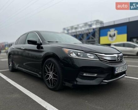 Чорний Хонда Аккорд, об'ємом двигуна 2.4 л та пробігом 210 тис. км за 13200 $, фото 1 на Automoto.ua