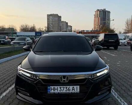 Черный Хонда Аккорд, объемом двигателя 1.5 л и пробегом 78 тыс. км за 21000 $, фото 1 на Automoto.ua