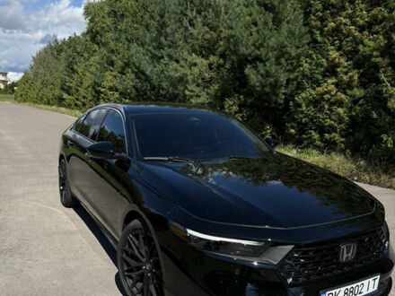 Хонда Аккорд 2024 в Ровно на Automoto.ua Черный Хонда Аккорд, объемом двигателя 1.99 л и пробегом 22 тыс. км за 39000 $, фото 1 на Automoto.ua