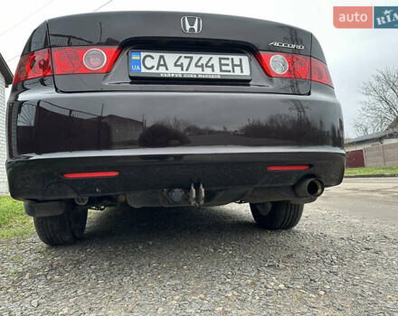 Коричневый Хонда Аккорд, объемом двигателя 2 л и пробегом 200 тыс. км за 5500 $, фото 6 на Automoto.ua