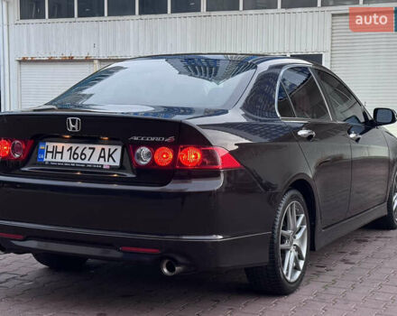 Коричневый Хонда Аккорд, объемом двигателя 2.4 л и пробегом 113 тыс. км за 8900 $, фото 10 на Automoto.ua