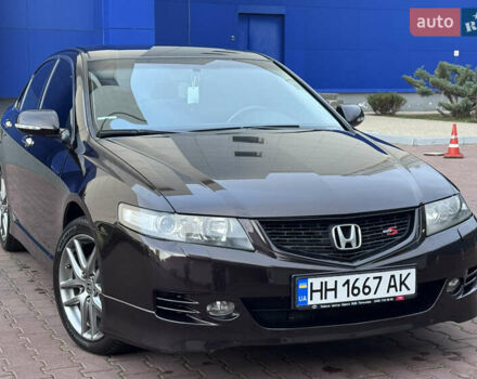 Коричневый Хонда Аккорд, объемом двигателя 2.4 л и пробегом 113 тыс. км за 8900 $, фото 6 на Automoto.ua