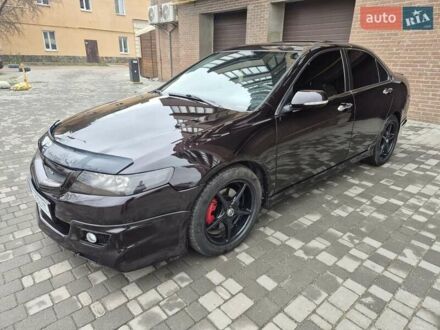 Коричневый Хонда Аккорд, объемом двигателя 2.4 л и пробегом 206 тыс. км за 5999 $, фото 1 на Automoto.ua