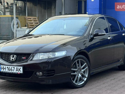 Коричневый Хонда Аккорд, объемом двигателя 2.4 л и пробегом 113 тыс. км за 8900 $, фото 1 на Automoto.ua