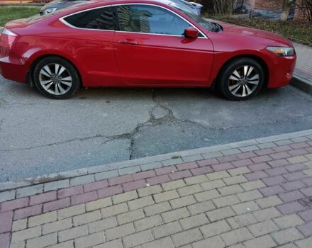 Красный Хонда Аккорд, объемом двигателя 2.4 л и пробегом 112 тыс. км за 7500 $, фото 2 на Automoto.ua