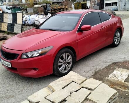 Красный Хонда Аккорд, объемом двигателя 2.4 л и пробегом 220 тыс. км за 7400 $, фото 3 на Automoto.ua