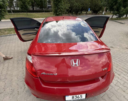 Хонда Аккорд 2009 в Одессе на Automoto.ua Красный Хонда Аккорд, объемом двигателя 3.5 л и пробегом 187 тыс. км за 7999 $, фото 18 на Automoto.ua