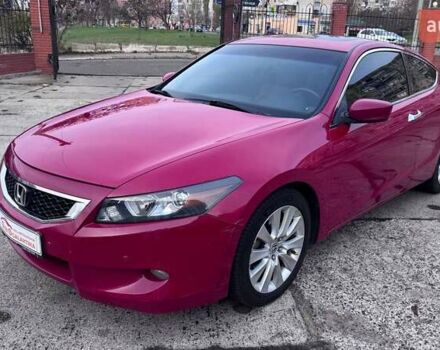 Красный Хонда Аккорд, объемом двигателя 3.5 л и пробегом 187 тыс. км за 7999 $, фото 3 на Automoto.ua
