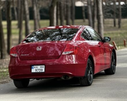 Красный Хонда Аккорд, объемом двигателя 0.24 л и пробегом 190 тыс. км за 7200 $, фото 3 на Automoto.ua