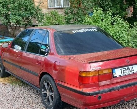 Красный Хонда Аккорд, объемом двигателя 2.2 л и пробегом 330 тыс. км за 600 $, фото 5 на Automoto.ua