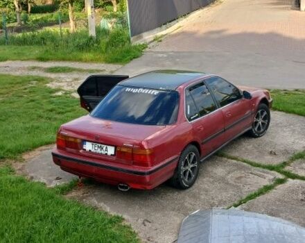 Красный Хонда Аккорд, объемом двигателя 2.2 л и пробегом 330 тыс. км за 600 $, фото 10 на Automoto.ua