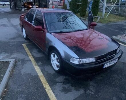 Красный Хонда Аккорд, объемом двигателя 2.2 л и пробегом 400 тыс. км за 1600 $, фото 7 на Automoto.ua