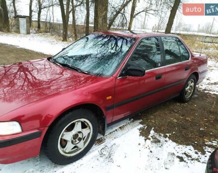 Красный Хонда Аккорд, объемом двигателя 2 л и пробегом 290 тыс. км за 1500 $, фото 1 на Automoto.ua