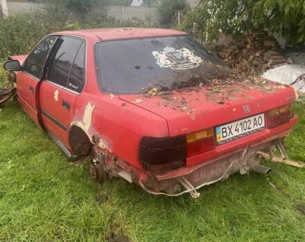 Красный Хонда Аккорд, объемом двигателя 2 л и пробегом 180 тыс. км за 599 $, фото 1 на Automoto.ua