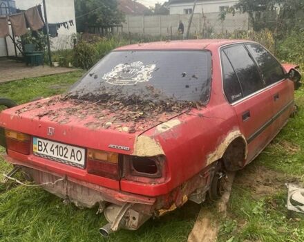 Красный Хонда Аккорд, объемом двигателя 2 л и пробегом 180 тыс. км за 599 $, фото 3 на Automoto.ua