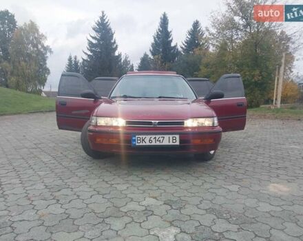 Красный Хонда Аккорд, объемом двигателя 2 л и пробегом 340 тыс. км за 2500 $, фото 24 на Automoto.ua