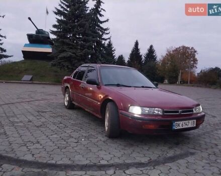 Красный Хонда Аккорд, объемом двигателя 2 л и пробегом 340 тыс. км за 2500 $, фото 4 на Automoto.ua