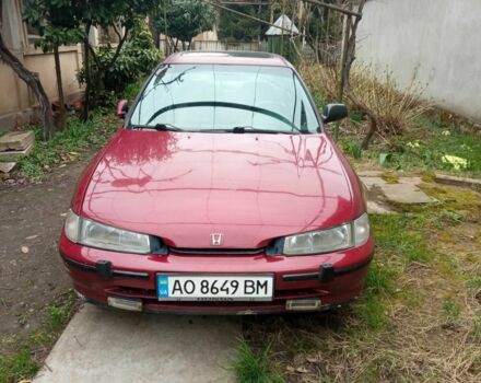 Красный Хонда Аккорд, объемом двигателя 2 л и пробегом 370 тыс. км за 2000 $, фото 5 на Automoto.ua