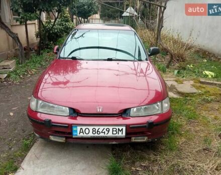 Красный Хонда Аккорд, объемом двигателя 2 л и пробегом 370 тыс. км за 2000 $, фото 4 на Automoto.ua