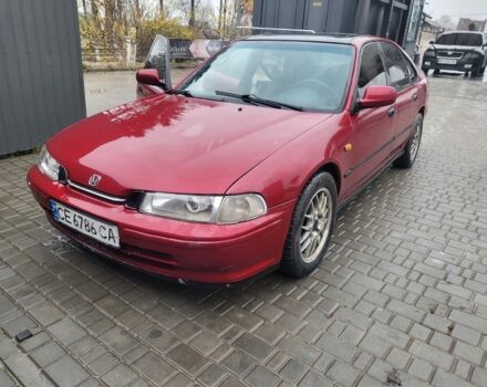 Красный Хонда Аккорд, объемом двигателя 2 л и пробегом 380 тыс. км за 2700 $, фото 1 на Automoto.ua