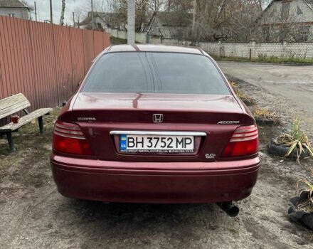 Красный Хонда Аккорд, объемом двигателя 2 л и пробегом 420 тыс. км за 3000 $, фото 2 на Automoto.ua