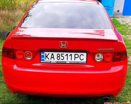 Красный Хонда Аккорд, объемом двигателя 2 л и пробегом 246 тыс. км за 6600 $, фото 4 на Automoto.ua