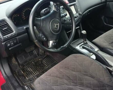 Красный Хонда Аккорд, объемом двигателя 2.35 л и пробегом 256 тыс. км за 6200 $, фото 13 на Automoto.ua